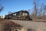 NS 1827 takes train 294 west past MP 116